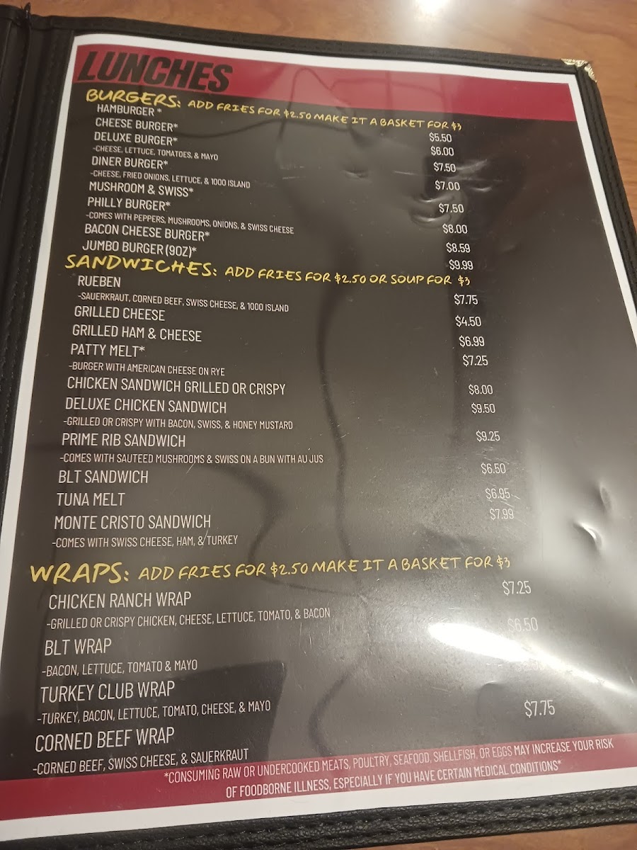Red Rooster Cafe Menu - Image 6